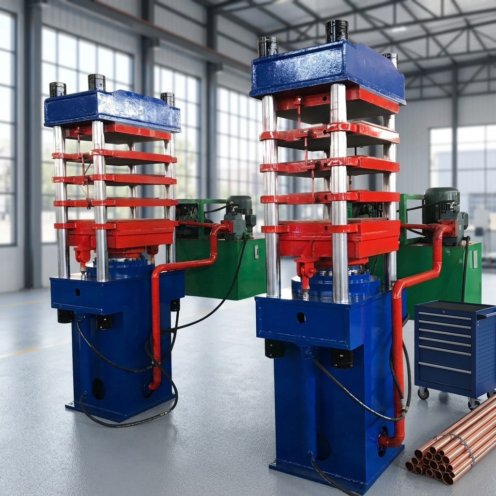 flat vulcanizing machine